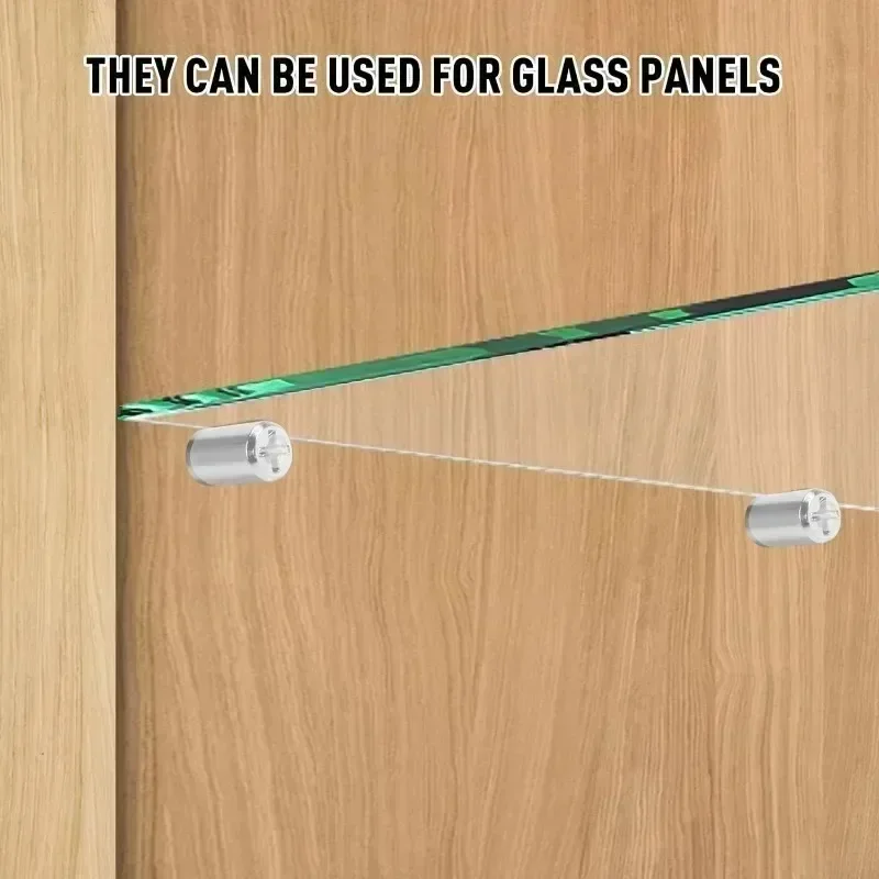 10-100PCS Self Tapping Screw Layer Plate Holder Wardrobe Septum Brackets Fixed Screw Shelf Support Pegs with Non-Slip Sleeve