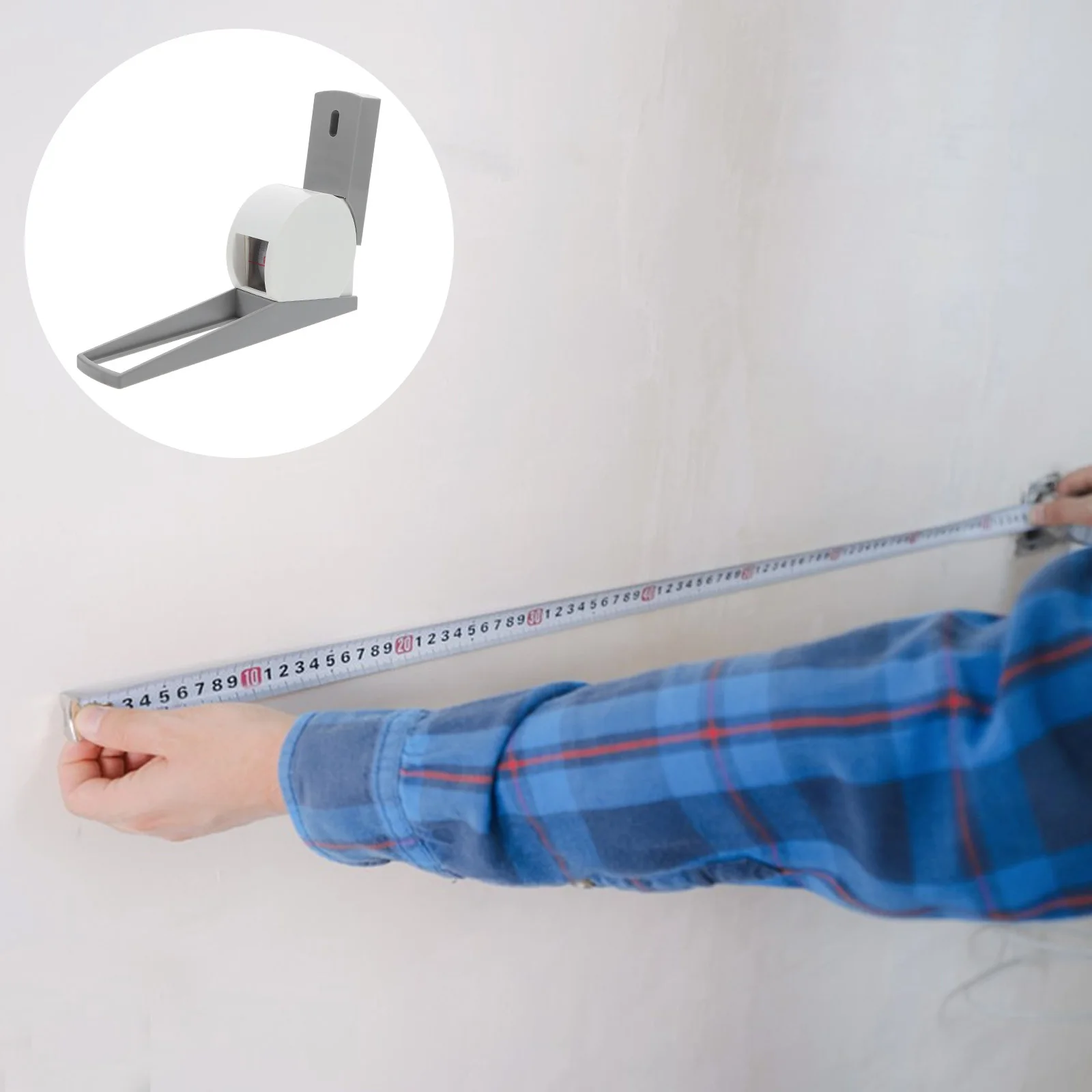 

Retractable Height Measuring Tape for Kids Adults Body Measurement Growth Tracking Ruler Portable Lightweight Accurate Height