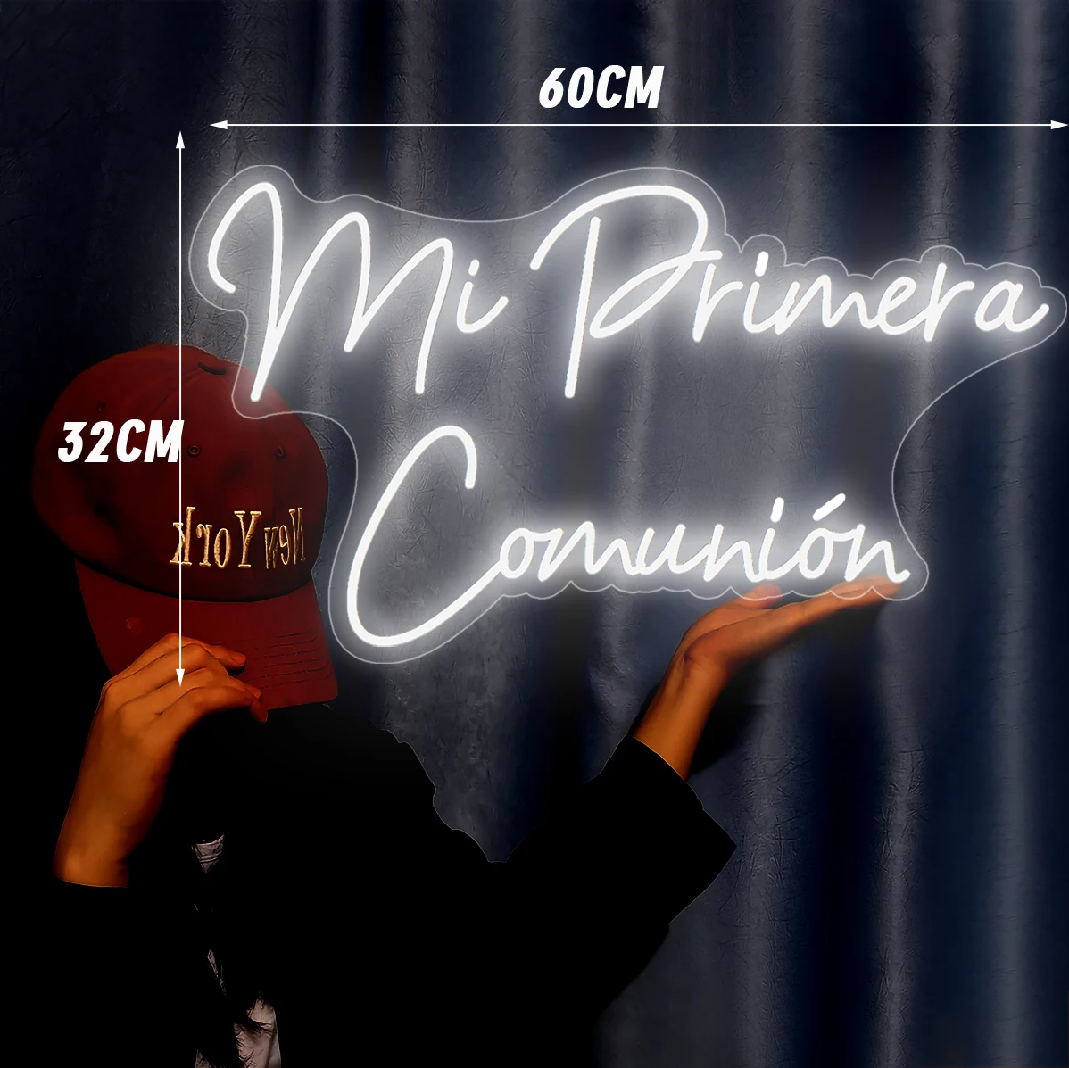 Рисунок 4 - Пользовательский светодиодный знак Mi Primera Comunión
