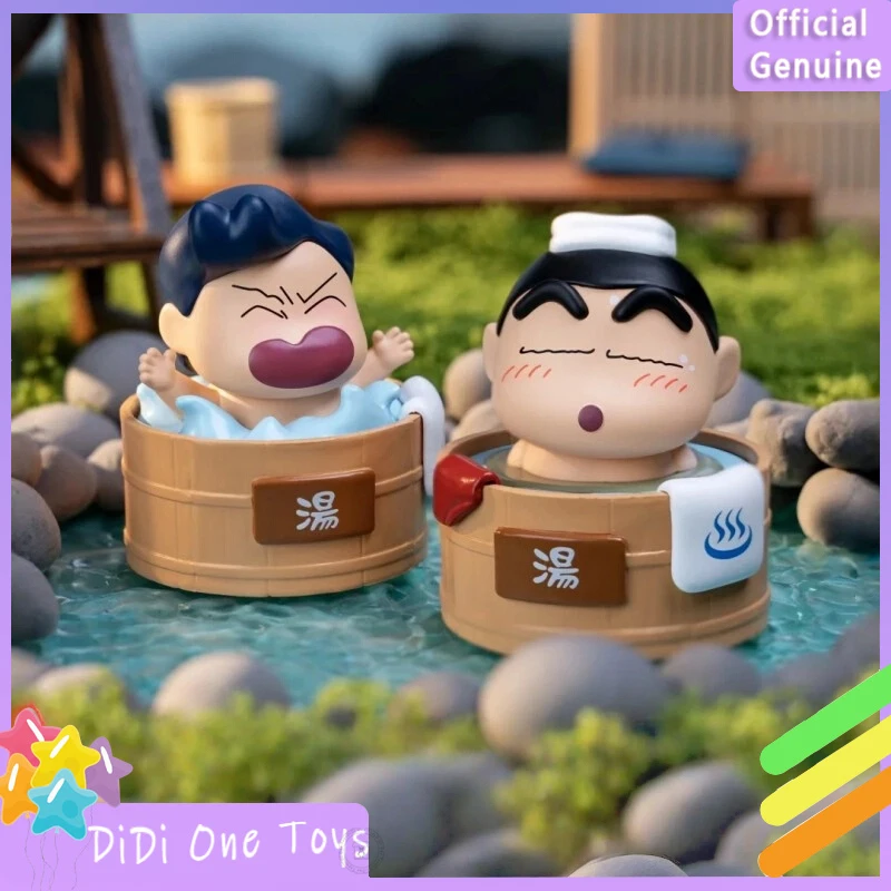 

Оригинальный карандаш Shin-Chan, серия Hot Spring, слепая коробка, милая коллекция кукол, настольные украшения для хранения, модный тренд, подарок