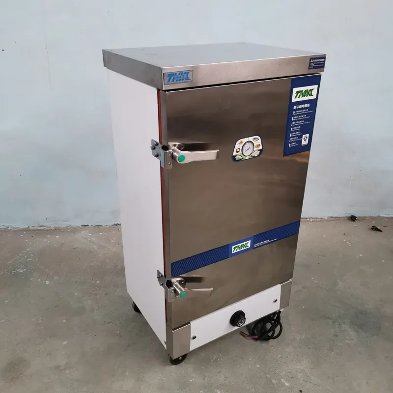 

12.5 Hot sell Steam Rice Cabinet 12 Trays Commercial Electric 220V 110V Warmer Seafood Cooker Box