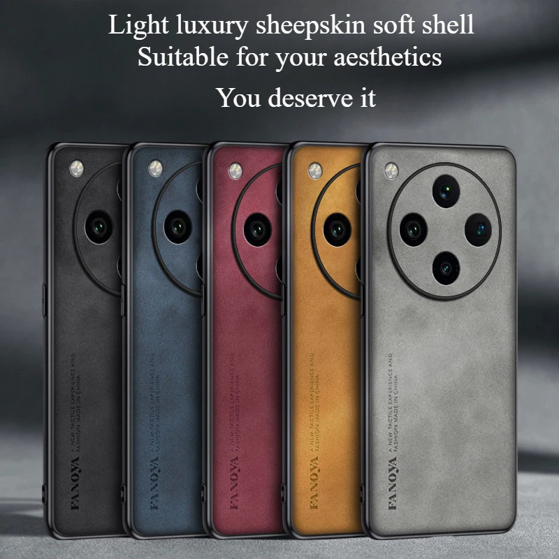 For OPPO Find X8 Pro X7 Ultra Case Luxury Lambskin Skin-Friendly Matching Cover For OPPO Find X 8 Pro X7 Ultra Shockproof Bumper