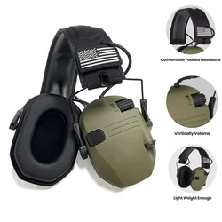 Shooting Active Headset Headphones for Shooting Electronic Hearing Protection Ear Protect Noise Reduction Active Hunting Earmuff