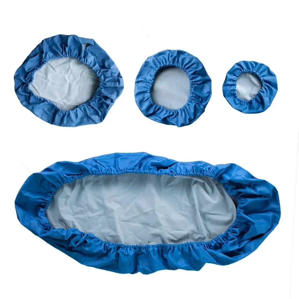 4Pcs/Set Dental Chair Seat Cover Unit PU Leather Elastic Waterproof Protective Protector Case Dentistry Seat Cover Lab Equipment