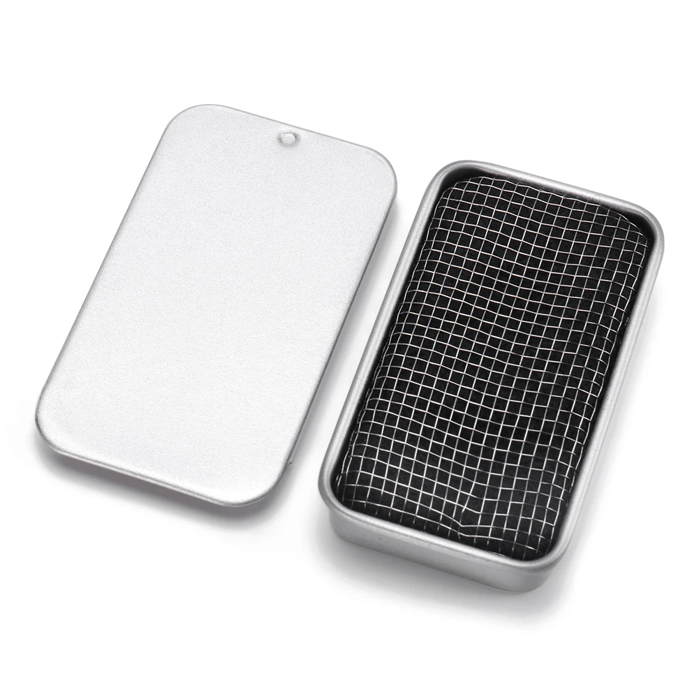 الفولاذ المقاوم للصدأ في الهواء الطلق موقد الكحول خفيفة الوزن صغيرة التخييم موقد الطبخ دفع سحب صندوق للسفر نزهة شواء لحقيبة الظهر #1