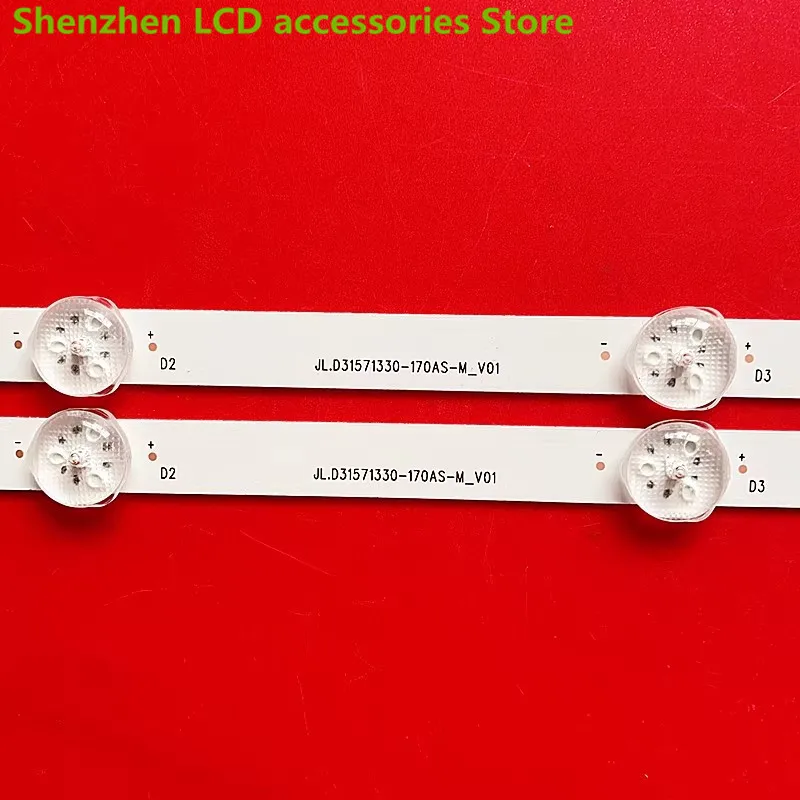 New FOR A32 M32S light strip JL.D31571330-170AS-M_ V01 LCD backlight 58.6CM 7LED 3V 100% NEW LED backlight strip