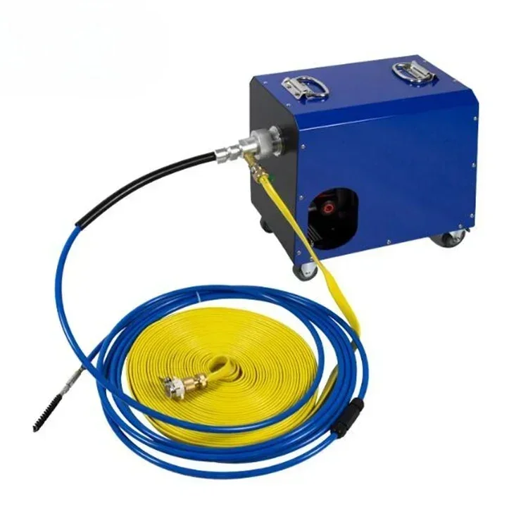 

Cheap And high quality Better Origin Portable Copper Tube Cleaning Machine Condenser Chiller Tube Cleaner