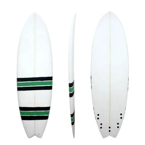 

Factory Directly Fiberglass China Manufacturer Cheap PU Board Surfboard with Plastic Surf Fins