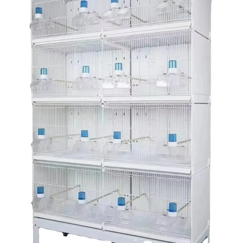 cage-a-oiseaux-metallique-empilable-pour-l'elevage-–-grande-voliere-haute-qualite-modele-2024