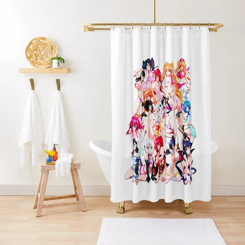 

DxD Highschool Shower Curtain Window Waterproof Bathroom Shower For Bathrooms With Beautiful Designs Bathroom Box Curtain