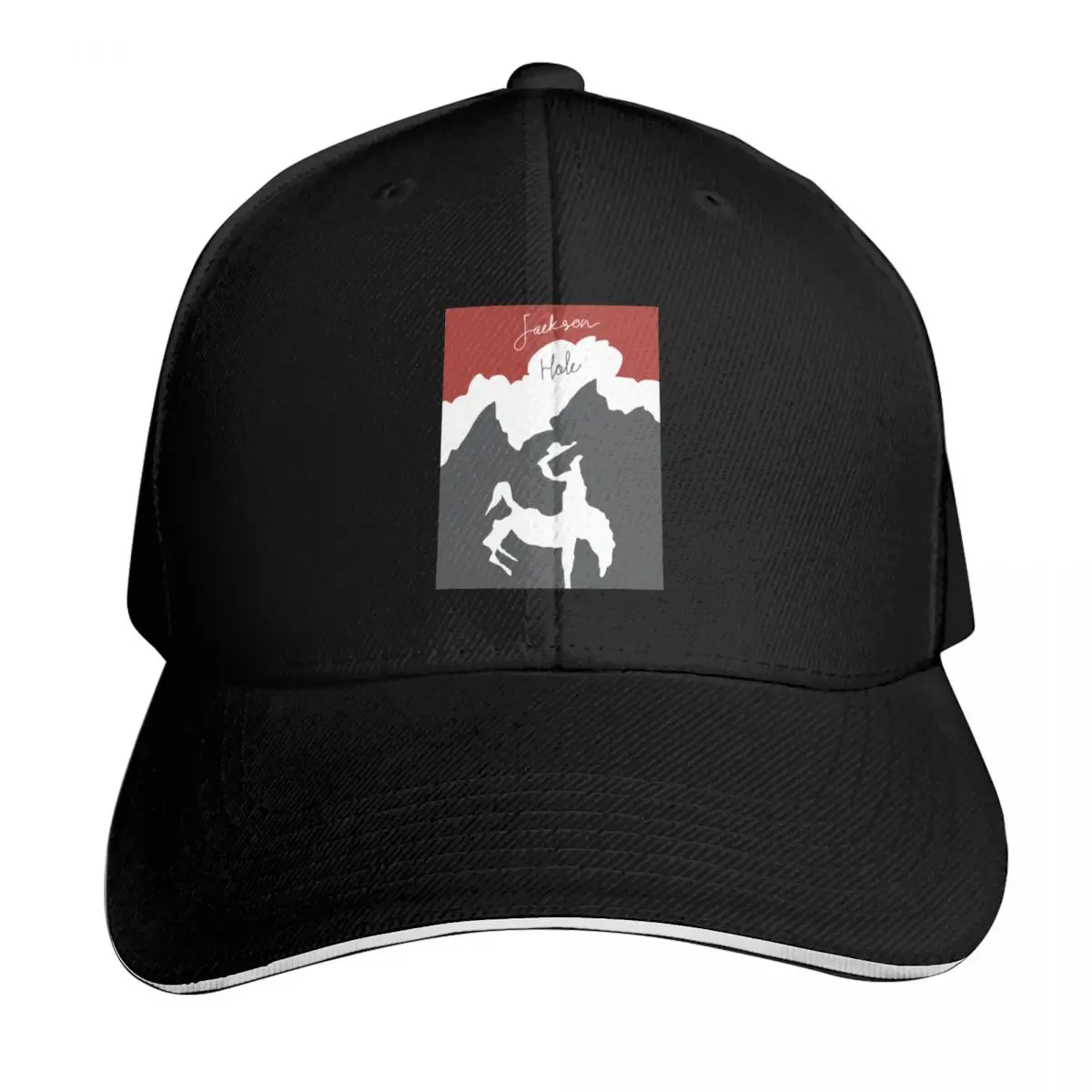 JACKSON HOLE MOUNTAIN RESORT MINIMALIST WITH TEXT Baseball Cap Beach designer cap Winter hat Women's 2026 Men's