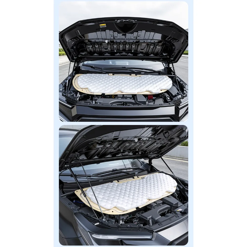 Für Toyota RAV4 2026-2028 Motorhaube Isolierwatte Schalldämmung Hitzeschutzmatte Motorabdeckung Wärmeabsorptionspad Zubehör – Detail 5