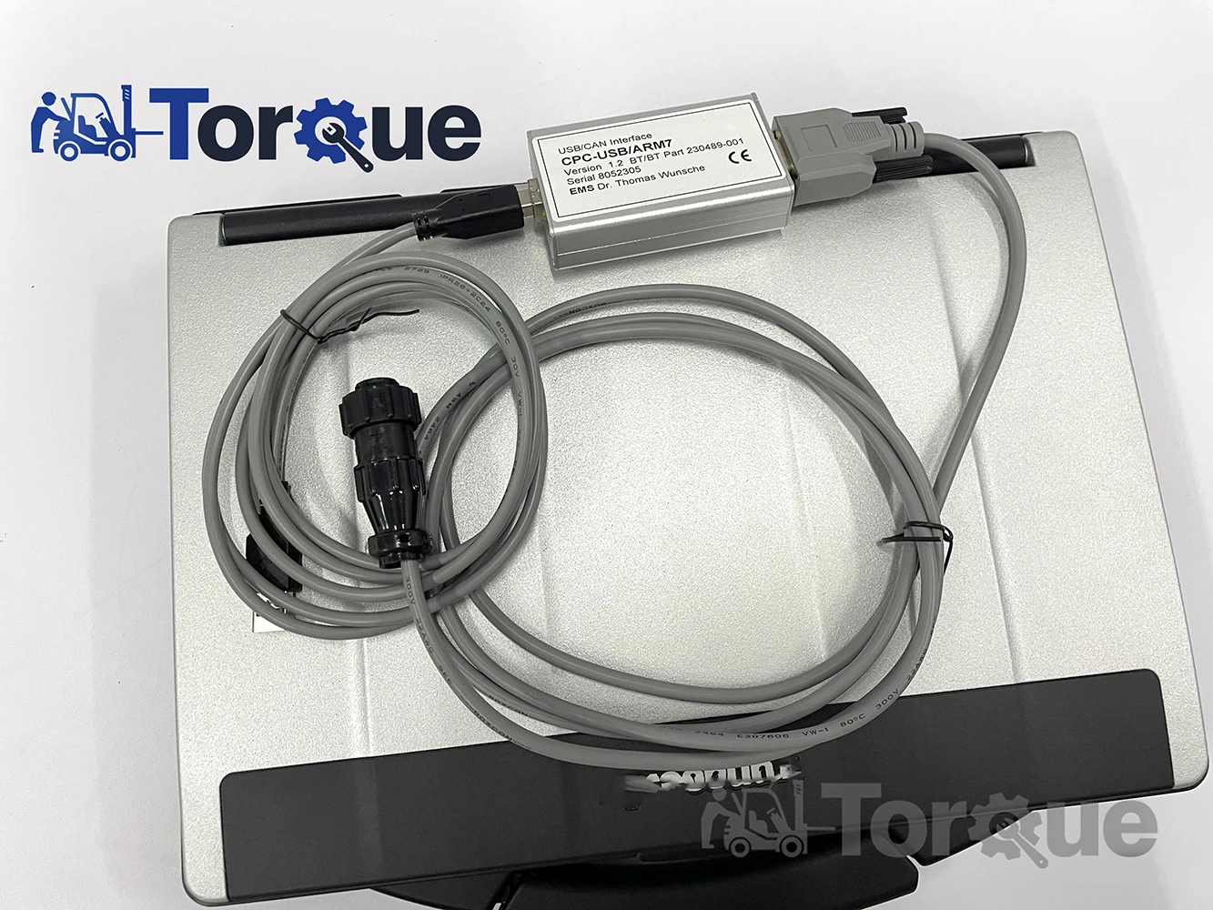 

CF53 Laptop TruckCom ToyotaBT For Toyota BT CAN Suite Service TruckCom USB CAN Interface ARM7 BT Forklift Truck Diagnostic Tool