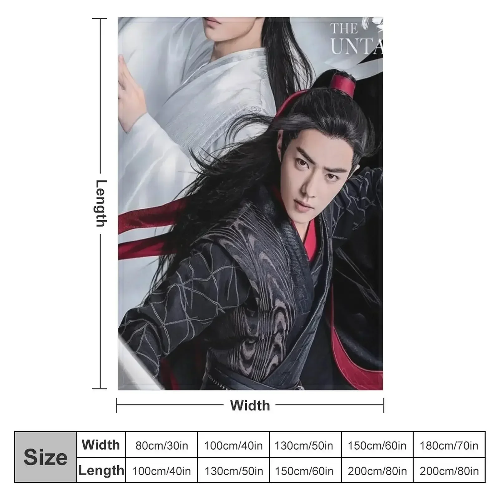 THE UNTAMED 2019 poster mdzs Throw Blanket Bed Comforter Large Blankets