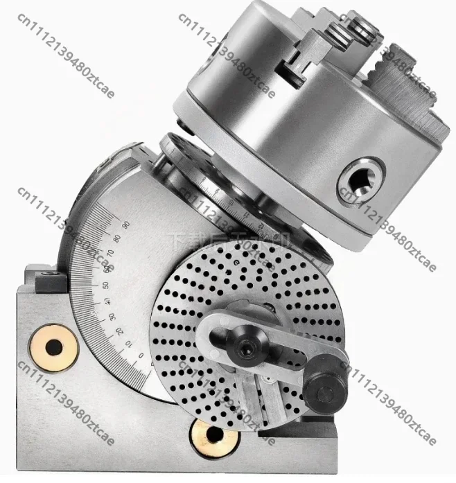 BS-0 Dividing Head Precision Tailstock 100MM 3-Jaw Lathe Chuck CNC Milling Tool