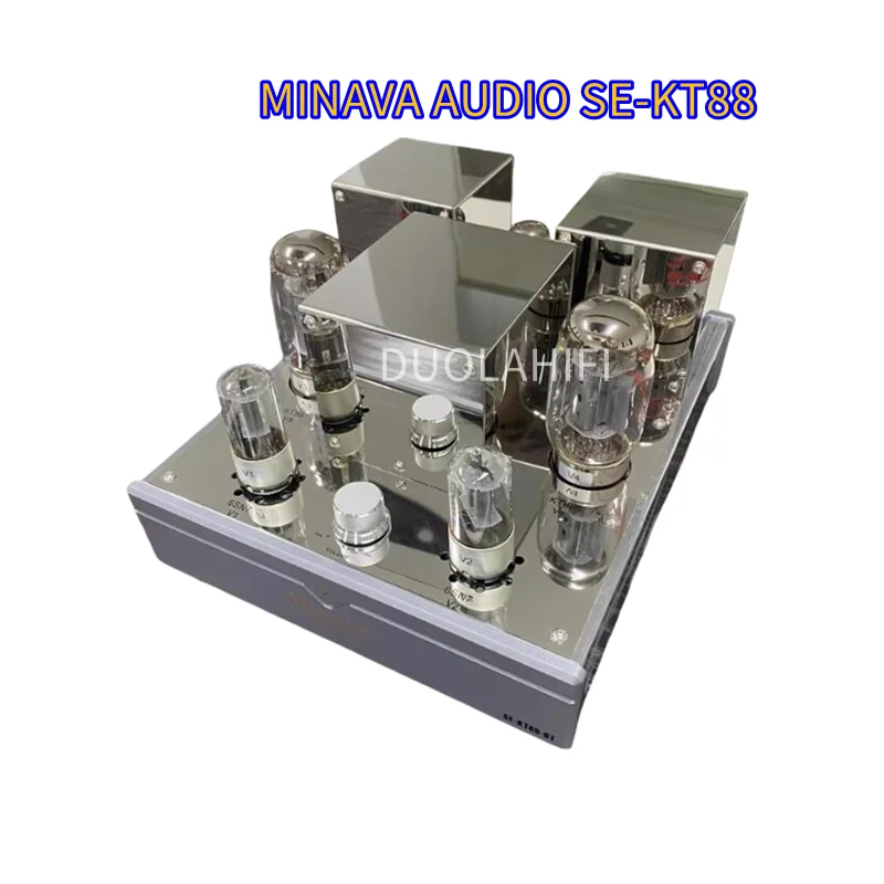 MINAVA AUDIO SE-KT88 12W*2 Single ended Stereo Merger+Pure Rear Class A Gallbladder Bluetooth Electronic Tube Amplifier