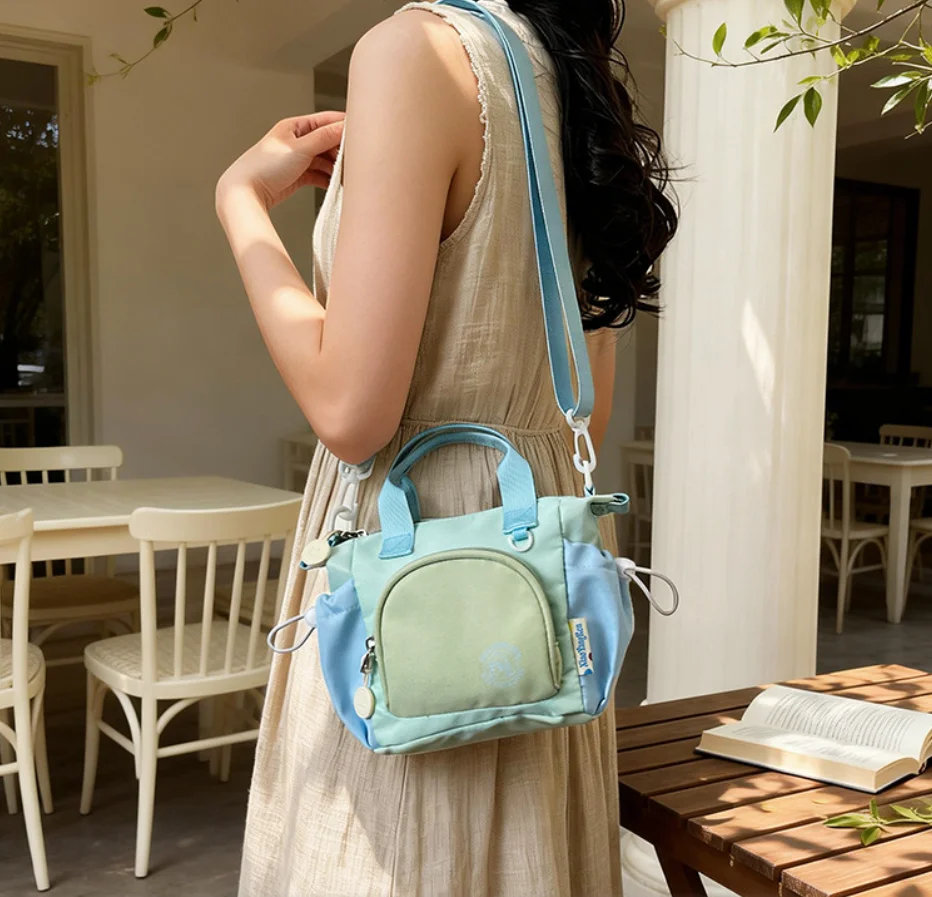 Dopamine Color Block Shoulder Bag Women Fashionable and Versatile Crossbody bag for Daily Casual and Simple Commuting Bags сумка