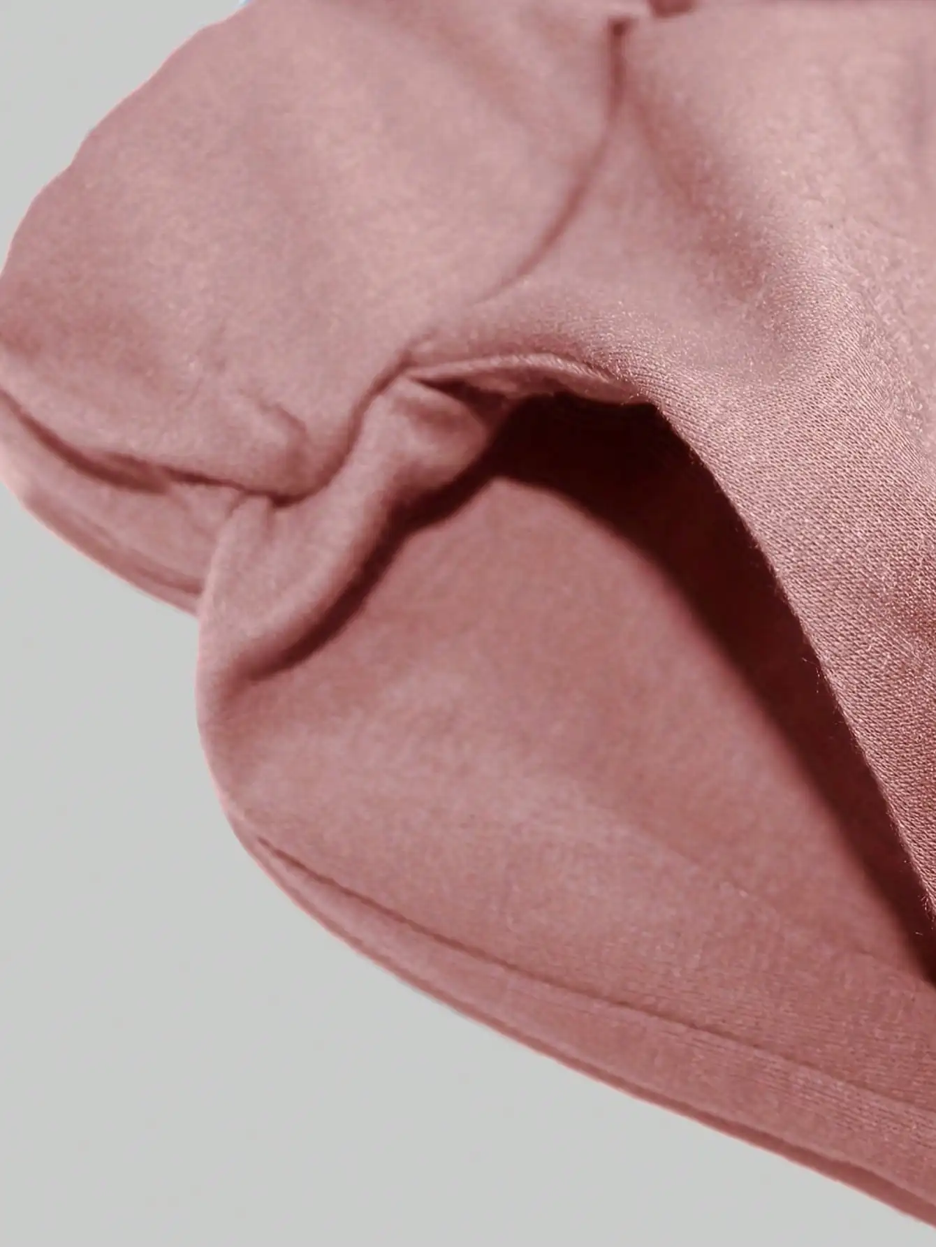 여성용 핑크 벨벳 라운지 세트(포켓 포함), 긴 소매 탑 및 캐주얼 착용용 조거 팬츠