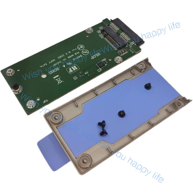L... New for Dell Latitude 12 7204 7214 Rugged Interposer Adapter M.2 SATA SSD Caddy