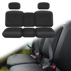 Juego de fundas de asiento UTV para Can Am Defender DPS CAB 6X6 PRO DPS HD7 HD9 HD10 (fundas de asiento de banco divididas de dos puertas delanteras Defender)