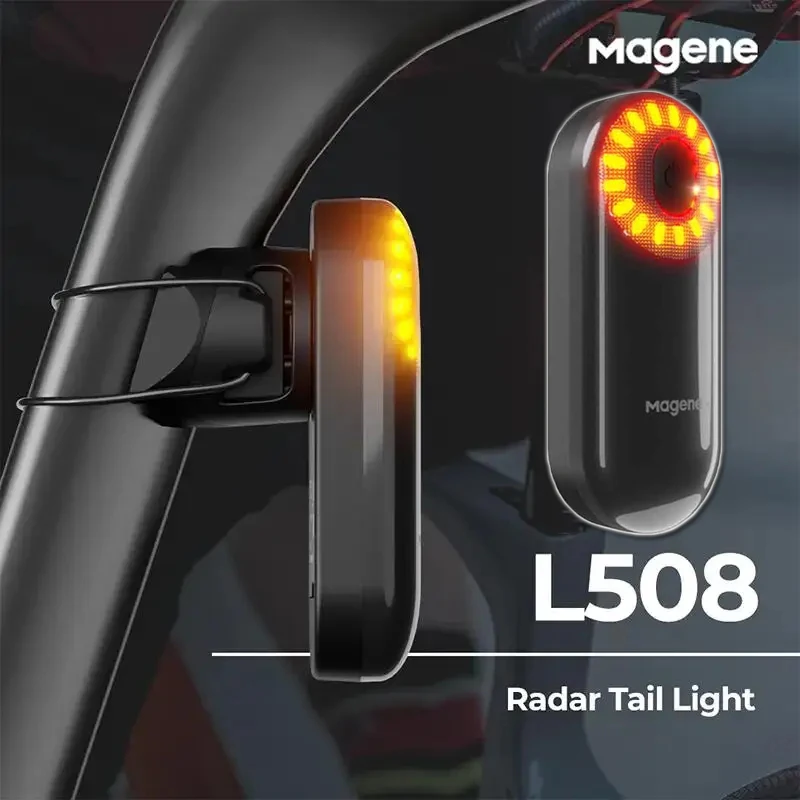 

Magene L508 Radar Smart Bicycle Taillight Brake Sensor Mountain Road Bike Rear Light 7 Modes Mtb Flash Lamp Cycling Parts