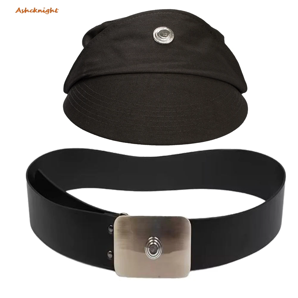 Casquette de ceinture d'officier de la marine impériale, chapeau d'halloween en coton, accessoires de la marine, uniforme d'officier, ceinture militaire, accessoire de jeu de rôle de fête