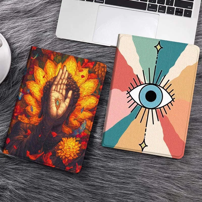

Buddha Hand Lotus Art Gift Tablet Case For Samsung Tab Galaxy S6 S11 A A7 A8 A9 A11 10.1 10.4 10.5 Plus Lite