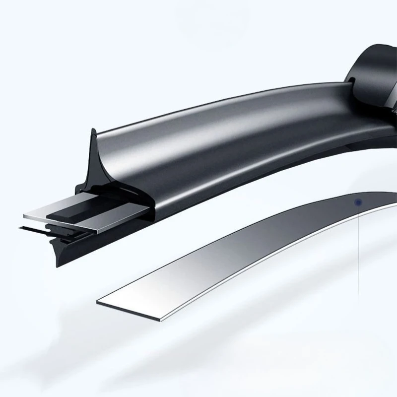 

New car boneless wiper, silicone coated wiper blade