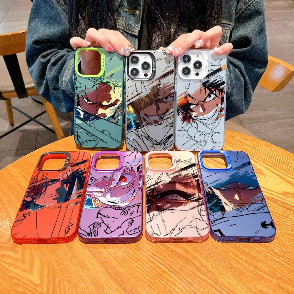 Anime New O-Ones Pieces Phone Case For IPhone 17 17e 16e 16 15 14 13 12 11 Mini Pro Max X XR Air Plus Anti Fall Matte Back Cover
