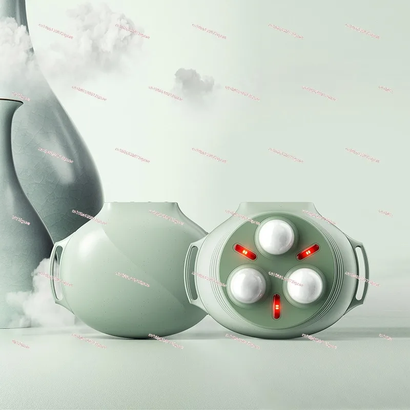 

Automatic Electric Abdominal Massager Promotes Intestinal Peristalsis Heating Massage Small Hanging Pot Jade Abdominal Massager