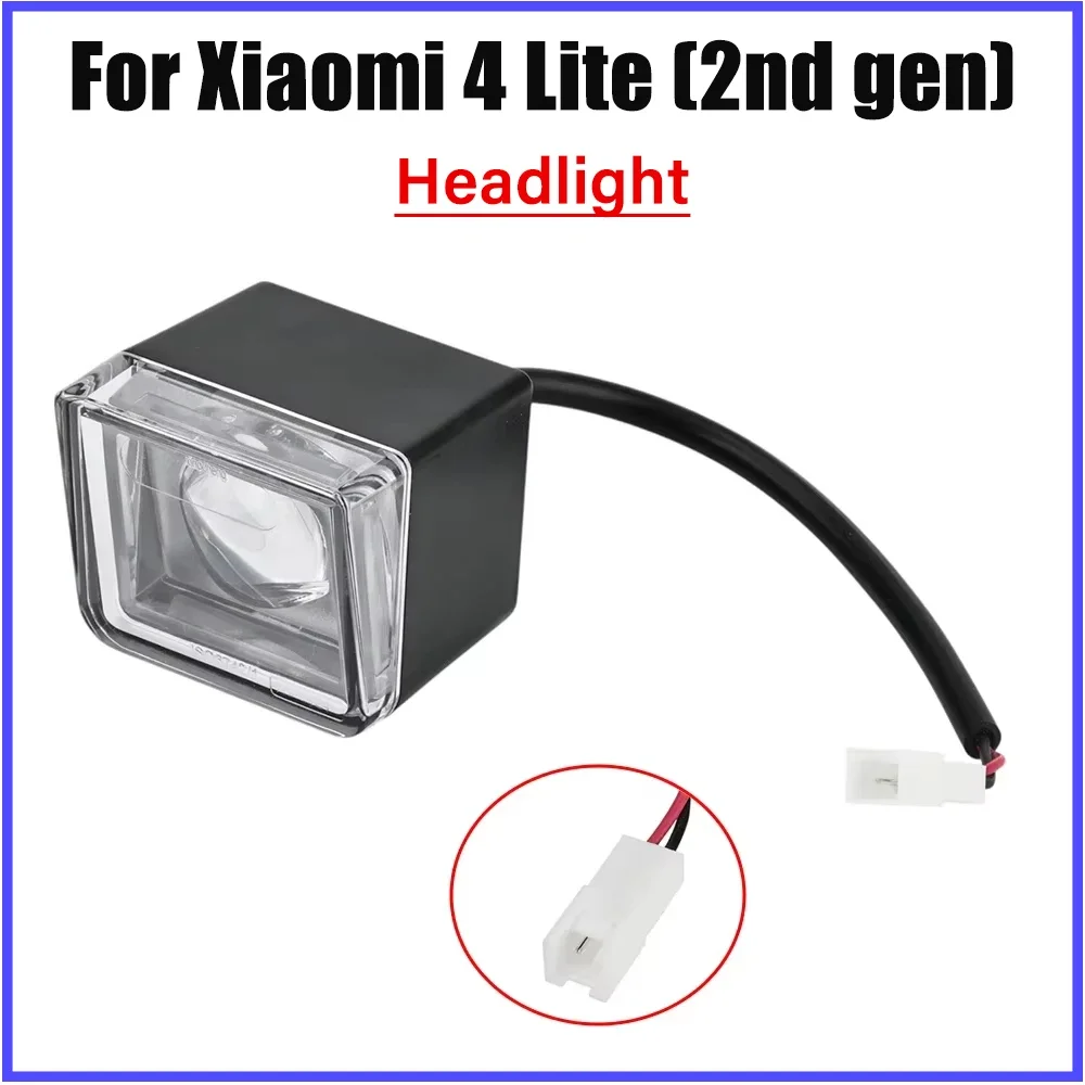 

Headlight for Xiaomi Electric Scooter 4 Lite 2nd Front Lamp Led Light KickScooter Accessories Parts