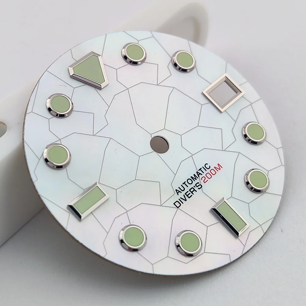 NH35 Dial 28.5 mm New shell dial NH35 watch modification accessories NH series movement, custom logo available watch dial