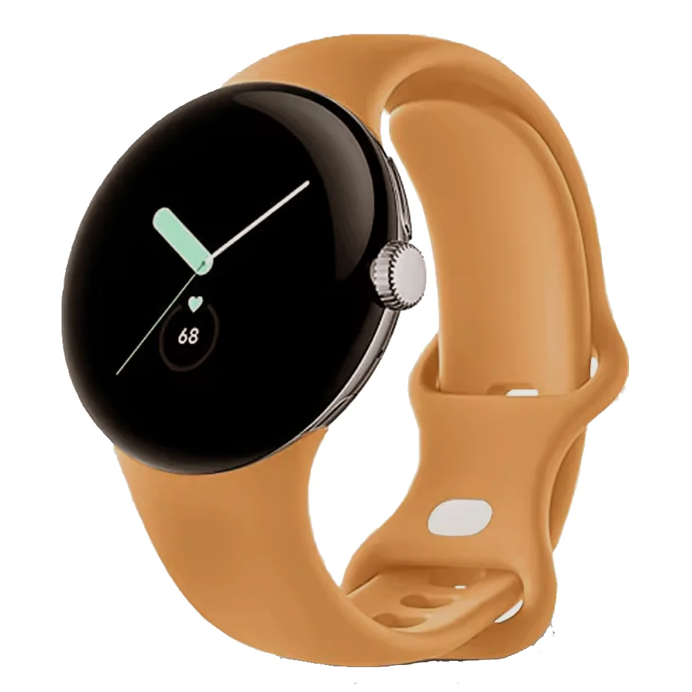 Silikonarmband für Google Pixel Watch 4 3 41mm 2, Ersatz-Sportarmband, Smartwatch-Armband, Correa für Google Pixel Watch.