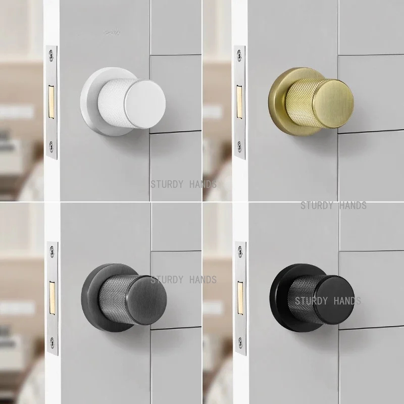 zinc-alloy-single-sided-door-lock-indoor-handle-outdoor-keyhole-circular-single-sided-lock-suitable-for-new-door-installation