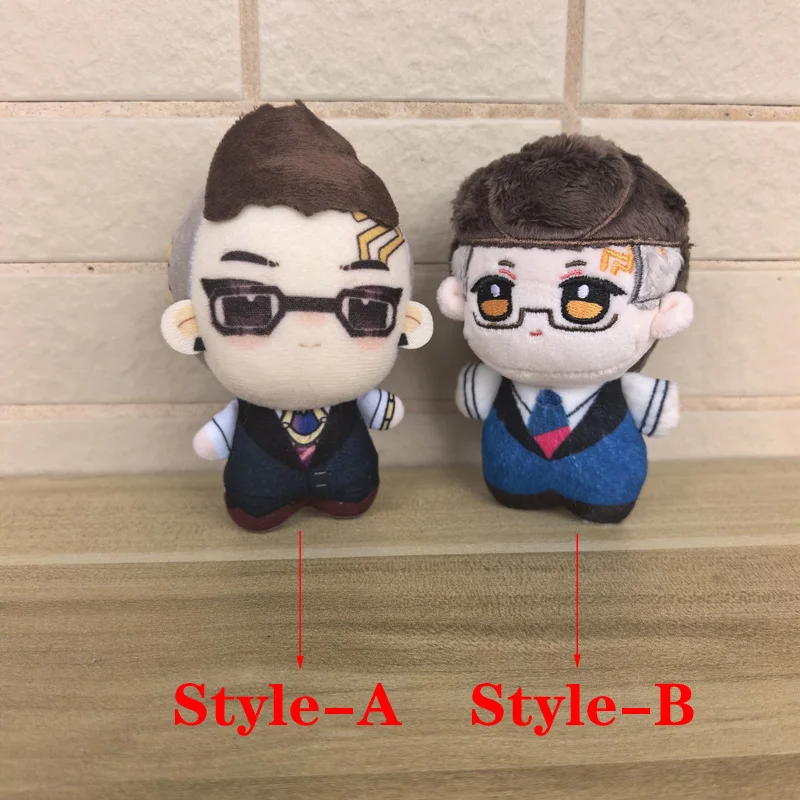 Different Style 10cm Cute Anime Game Valorant Character Sentinel Chamber Cartoon Plush Toys Keychain Plushie Doll Bag Pendant