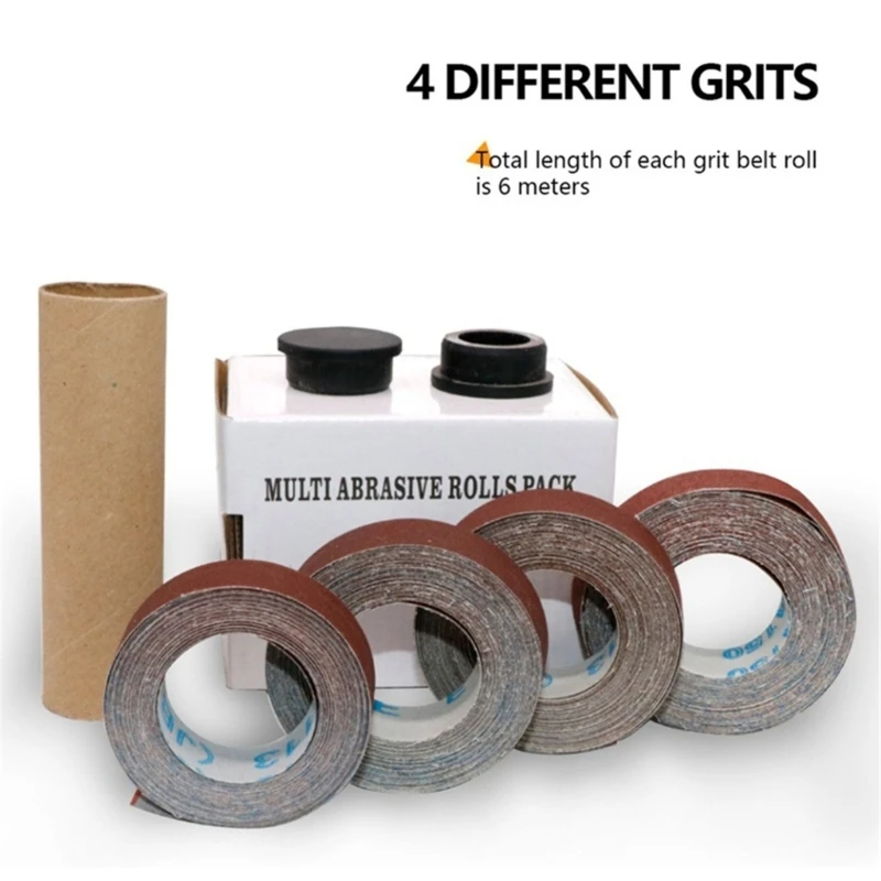 Emery Cloth Roll, 4/5/6 Grits на песочной бумаге с дозатором, 80 150 240 320 400 600 Грит Ассортимент наждачной бумаги