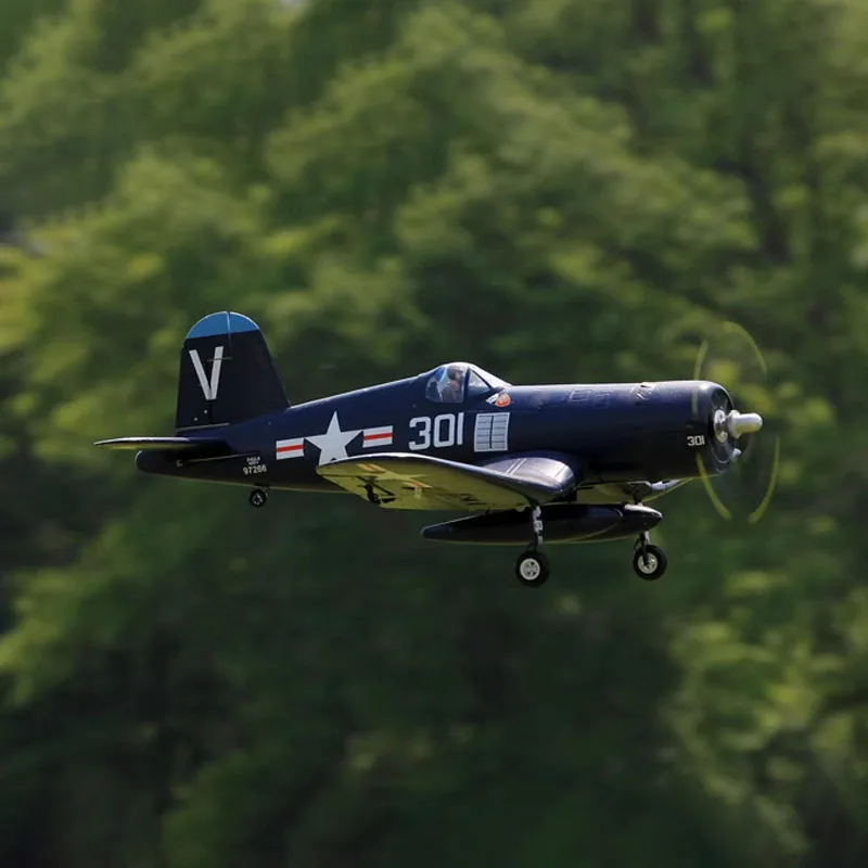 Fms 800mm F4u Pirate Electric Remote Control Model Rc Aircraft World War Ii Aircraft Like Real Aircraft Model Fixed Wings