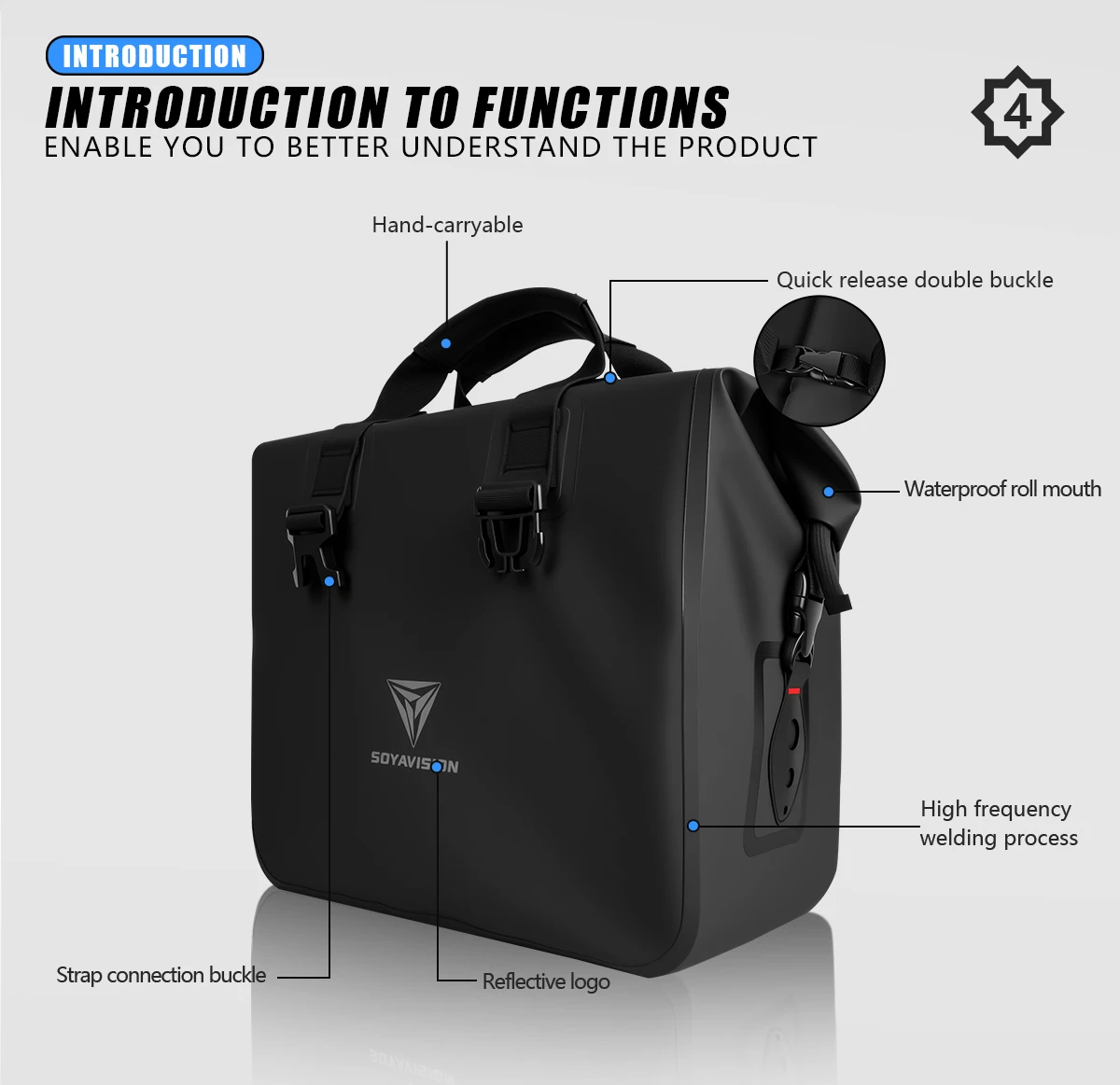 Motorcycle Decorative Toolbox Tool Box Inner Bag For R1200GS/Adv LC R1250GS ADV F 850 800 750 GS Saddle Panniers Bag Accessory