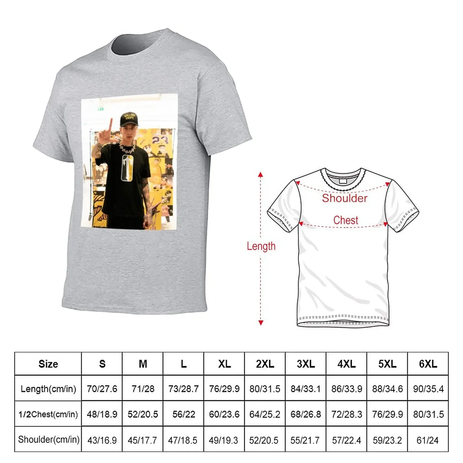 Central Cee T-Shirt shirts graphic tees hippie clothes vintage clothes mens graphic t-shirts pack