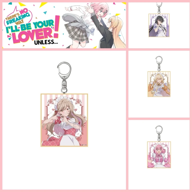 Anime Watashi Ga Koibito Ni Nareru Wakenaijan, Muri Janakatta! Llavero Acrílico Colgante Dibujos Animados 6cm