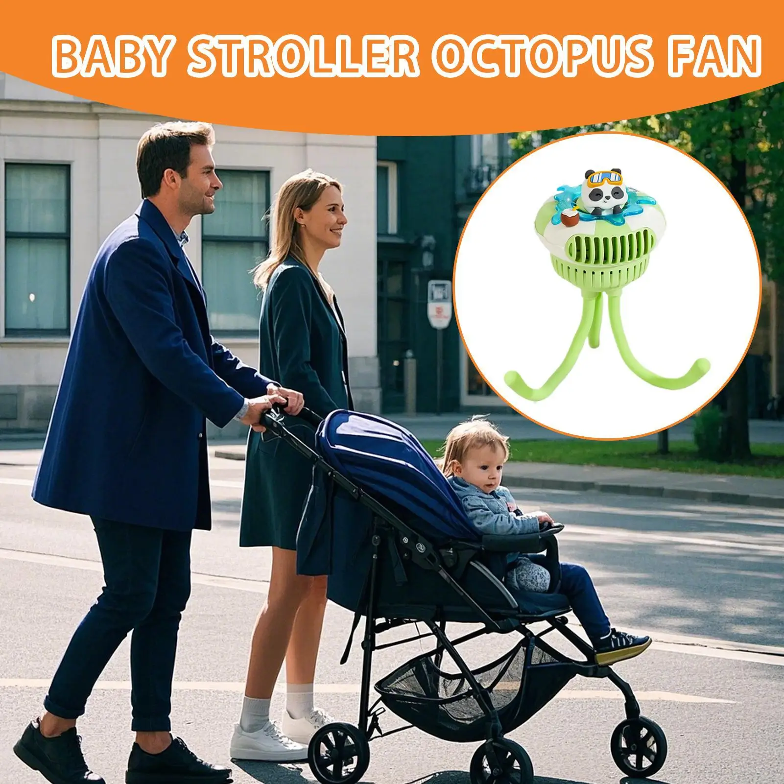 

Stroller Fan 3 Speed Clip On Fan For Baby Carseat Quiet Pram Cooling Accessories For Toddler Outdoor Travel Bedroom Sleeping