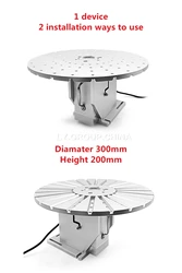 LY D300-Roue ronde axe distant pour stylo à souder, pointe à fibre laser, machine de gravure et de marquage