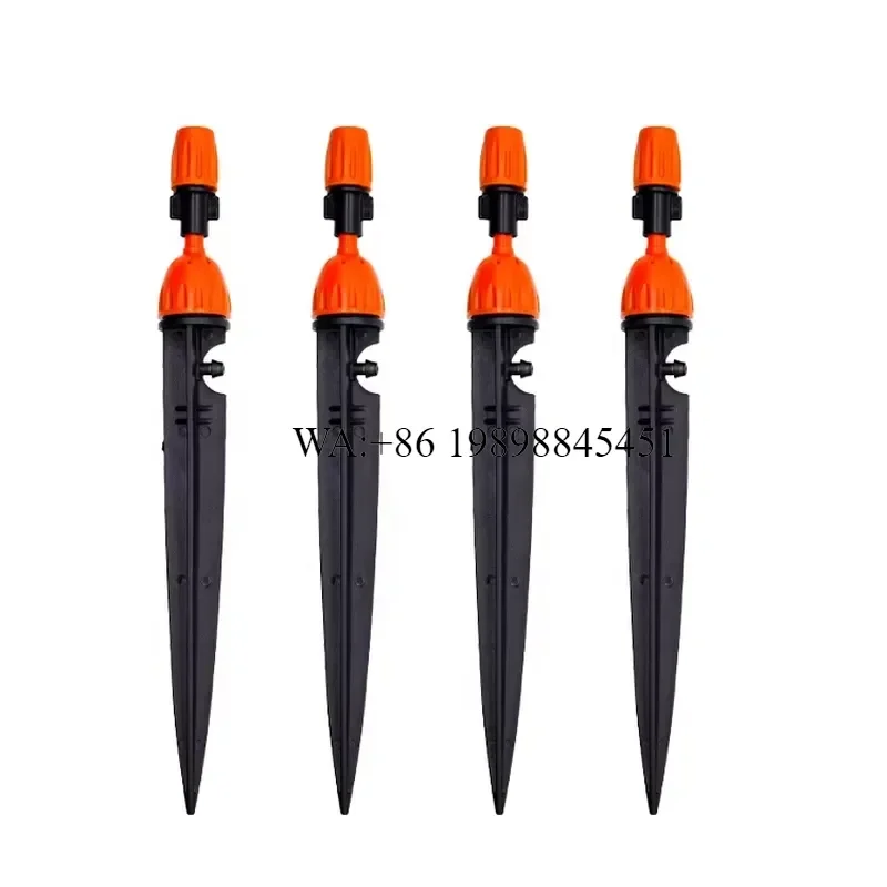 WMWMNU For Plastic Drip Irrigation Stake Water Emitter 360 Vortex Adjustable Dripper