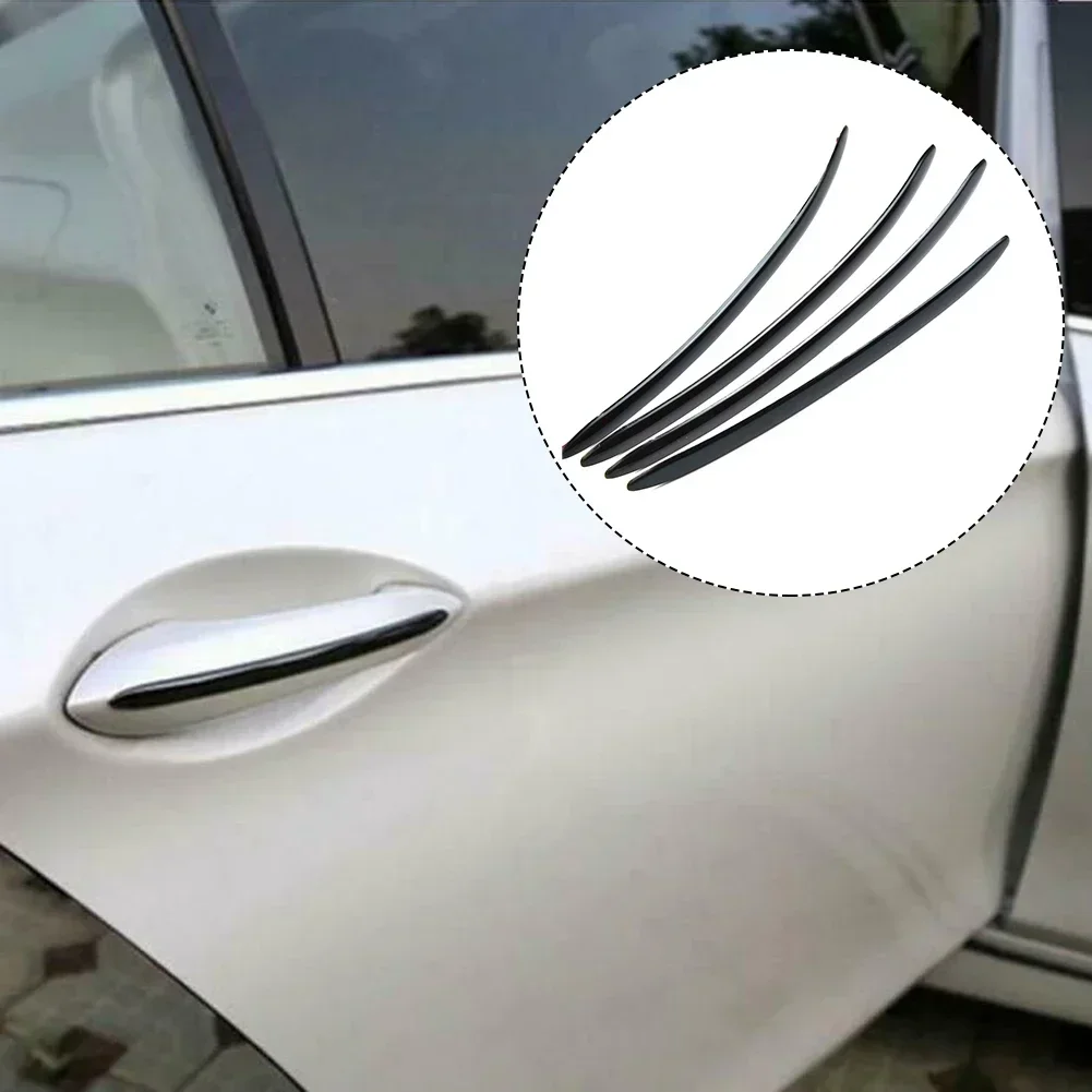 Exterior Door handle decoration For BMW 5 Series F10 F18 F11 Parts Replacement Stripe 2011-2017 Accessories Black Car Durable