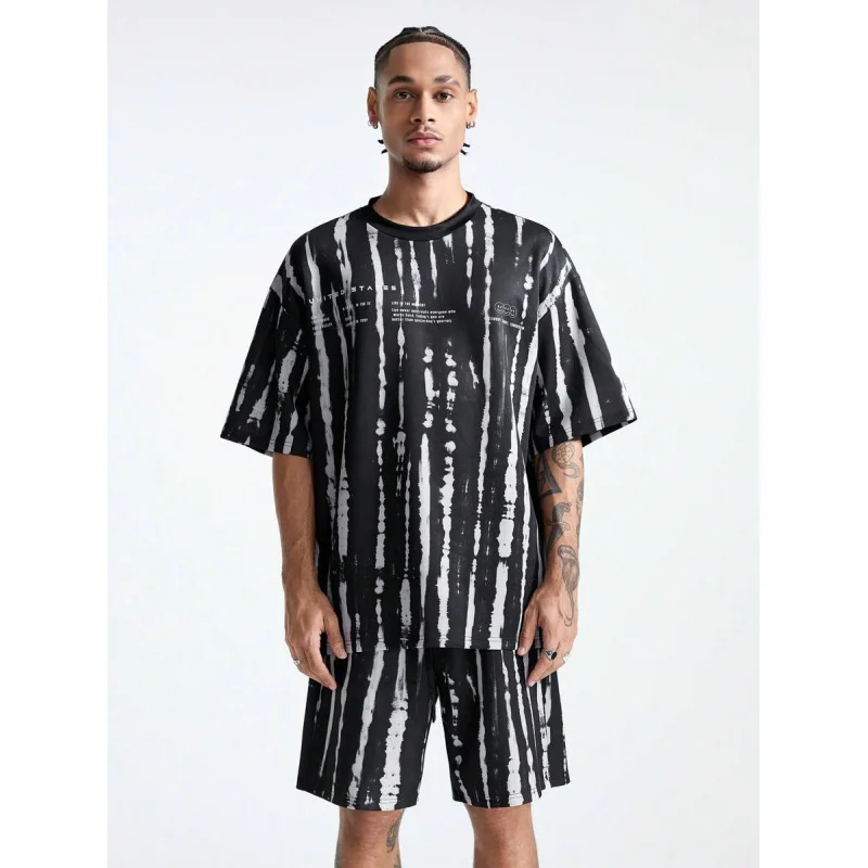 

Short Pants Men Summer Outfit Men Clothing Free Shipping Designer Clothes Man 2 Piece Outfit Set Men's Tracksuit Fashion Suits