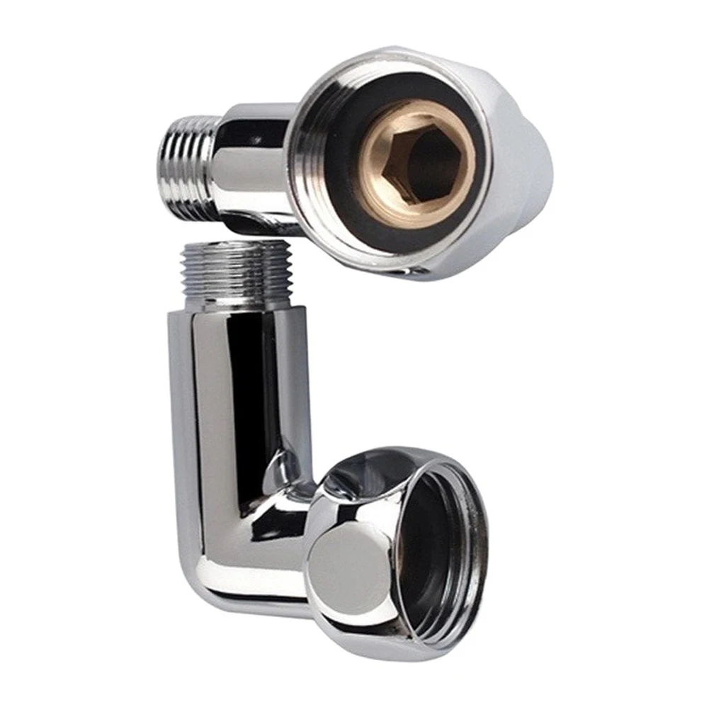 Copper Swivel Elbow Joint Chrome Plated for Heated Towel Racks 360 Degree Rotation Smooth Operation Reliable Fit