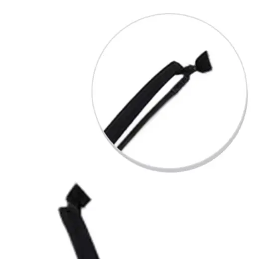 Black Wind Noise Reducer Easy Install Wind Deflector Auto Accessories Auto Roof Trim Practical Accessory Wear Resistant Material