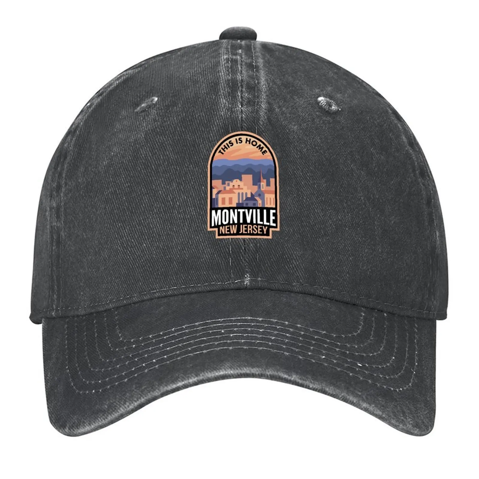 

Downtown Montville New Jersey This is Home Baseball Cap Beach fun hats Horse Hat Trucker Hats For Men Women's