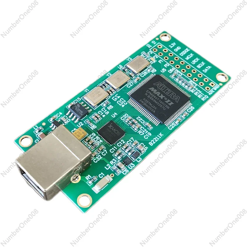 

Модуль цифрового USB-интерфейса XMOS XU208, асинхронная дочерняя карта USB-I2S/IIS, DSD256/PCM384
