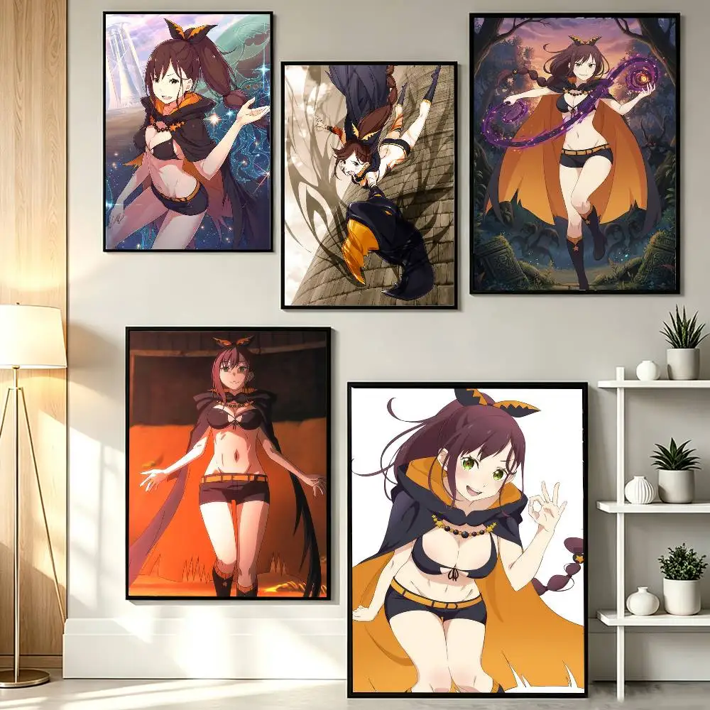 R-Re ZERO S-Shaula  Poster HD Self Adhesive Waterproof Wall Art Ideal for Home Office Dorm Gift